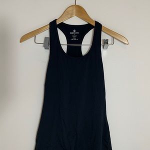 Black Razorback Running Top - Fitted